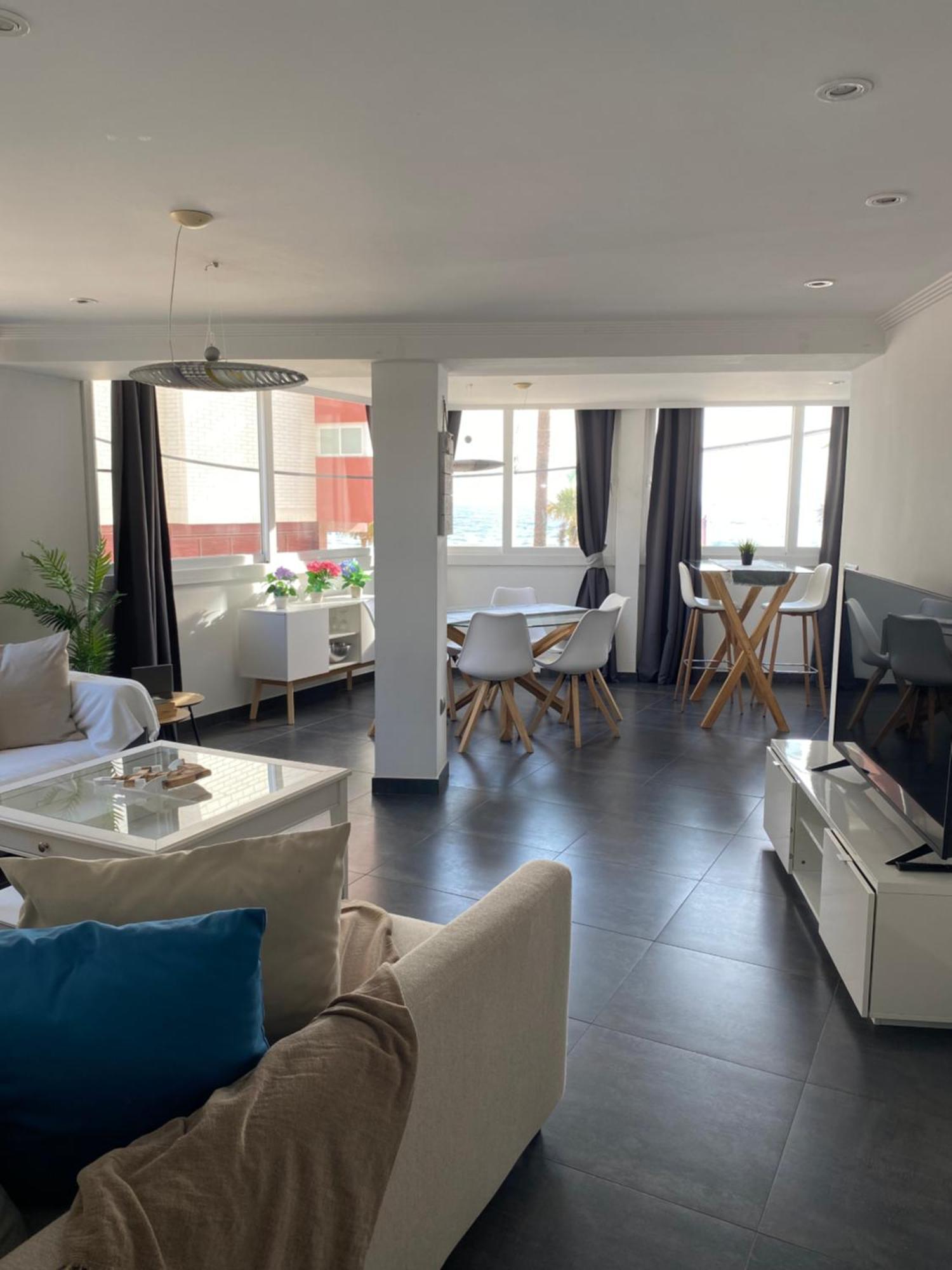 Apartamento Torre Yago Primera Linea Playa Benidorm Con Wi-Fi & Ac Δωμάτιο φωτογραφία