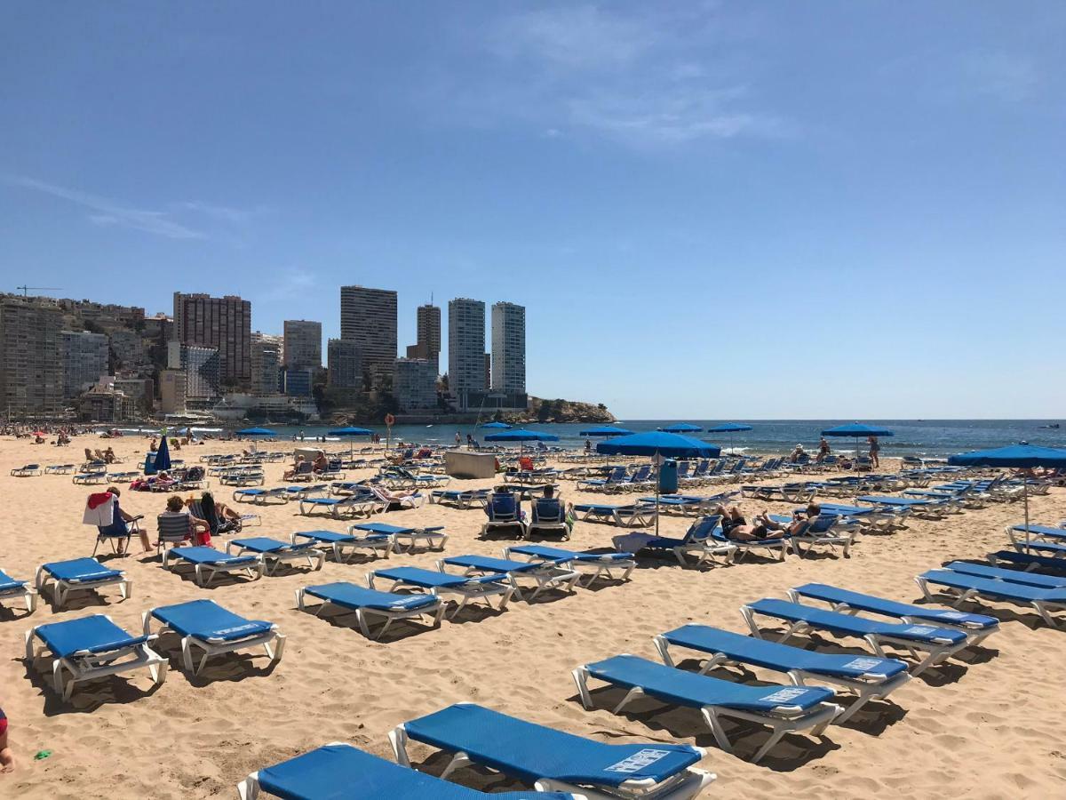 Apartamento Torre Yago Primera Linea Playa Benidorm Con Wi-Fi & Ac Εξωτερικό φωτογραφία